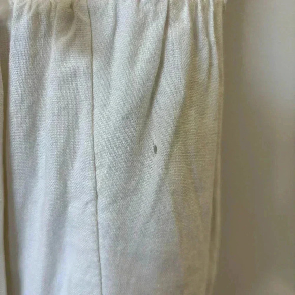 White Mini Cami Dress Old Navy Women Medium with Pockets - Picture 7 of 9